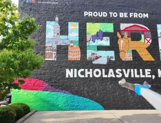 Good Report: Stepping And Helping Pick Up Trash in Downtown Nicholasville, KY