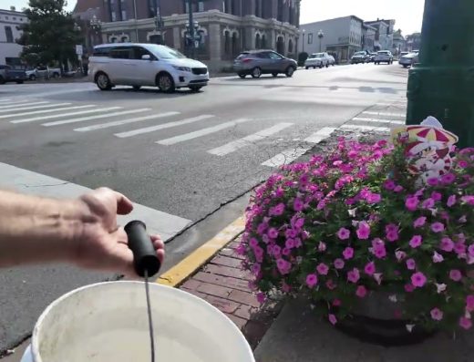 Good Report: Stepping And Helping Pick Up Trash in Downtown Georgetown, KY