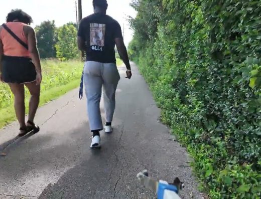 Good Report: Stepping And Helping Pick Up Trash at Lakeview Park, Frankfort KY