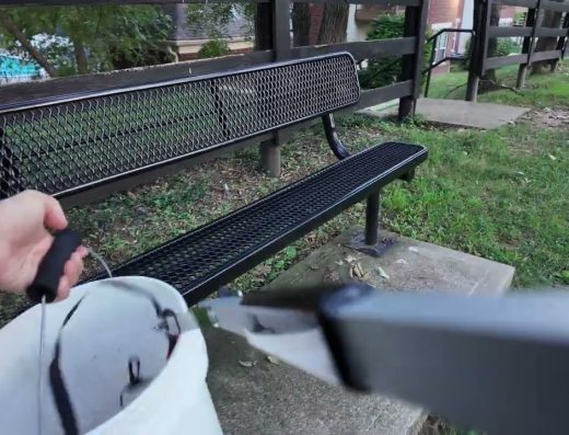 Good Report: Stepping And Helping Pick Up Trash on the Beaumont Walking Trail, Lexington KY