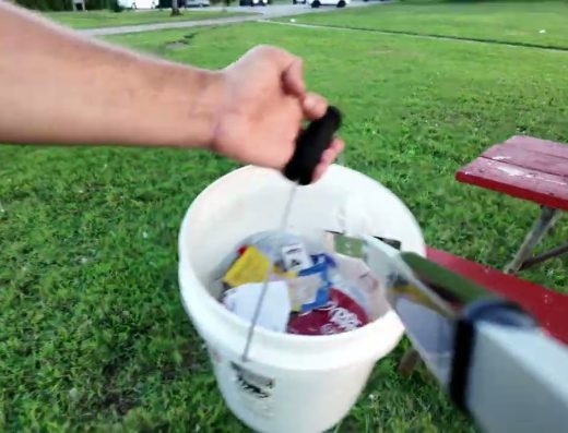 Good Report: Stepping And Helping Pick Up Trash at Jacobson Park, Lexington KY