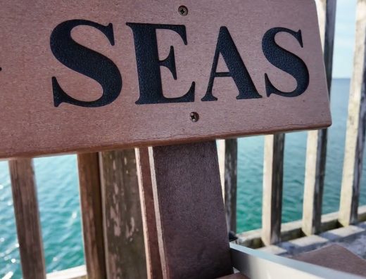 Good Report: Stepping And Helping Pick Up Trash at Russell-Fields Pier, Panama City Beach FL